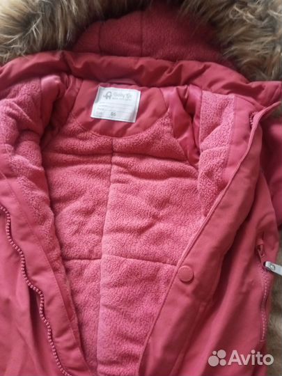 Зимний комбинезон 92 для девочки