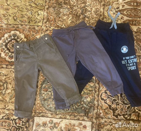 Детские вещи пакетом на мальчика 86 92