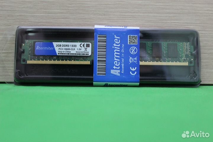 DDR3 2Gb 1333MHz PC3 10600 CL9 PlexHD. Новая