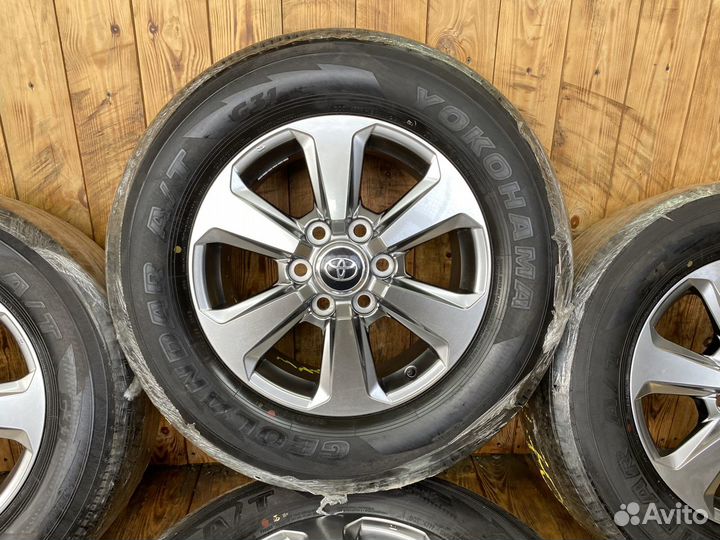 R18 Yokohama Geolandar A/T G31 265/65, PCD 6x139.7 DIA 106.1