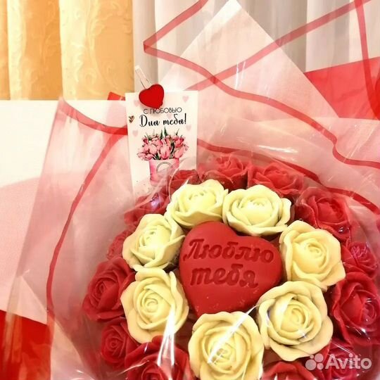 Шоколадные цветы