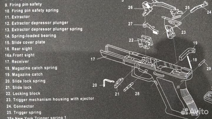 Игровой коврик для мыши AK47-AR15