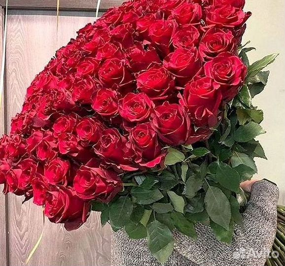 Букет роз 101 роза 51 роза