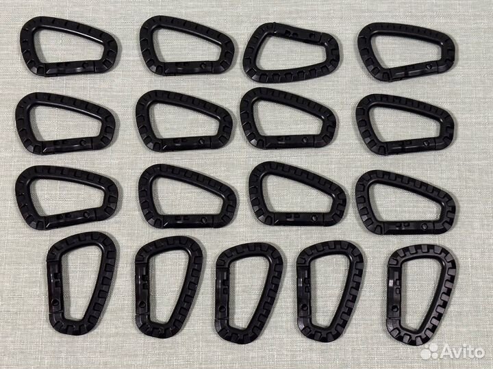 Алюминиевые и пластиковые карабины