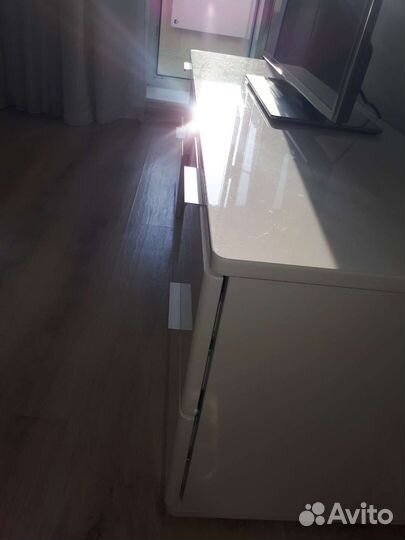 Тумба Diamond белый глянец