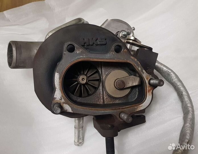 Турбокит subaru сингл турба HKS gt2 + равнодл syms