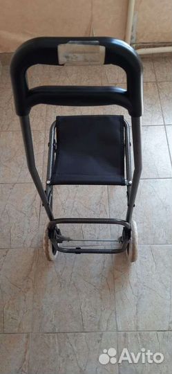 Тележка сумка с откидным стульчиком