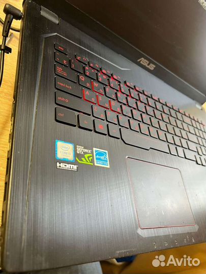 Супер игровой asus TUF gaming F17, GTX1050