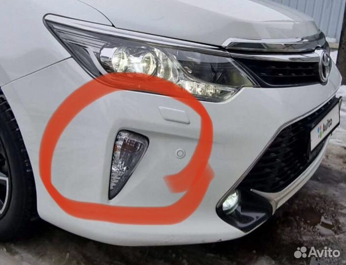 Повороты camry V 55