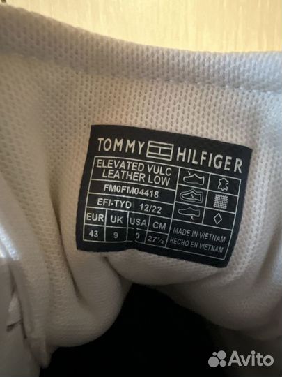 Кеды мужские Tommy hilfiger