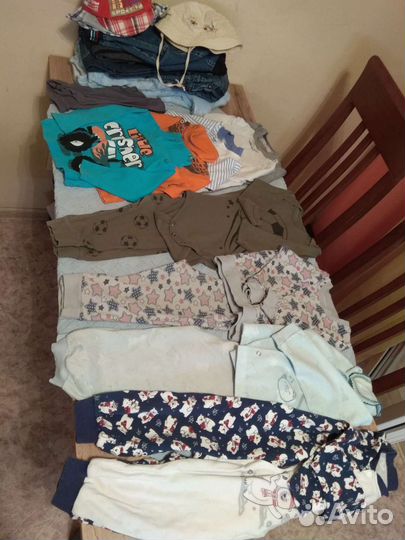 Вещи пакетом на мальчика 80