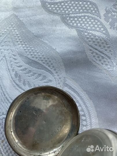 Часы карманные. серебро 800