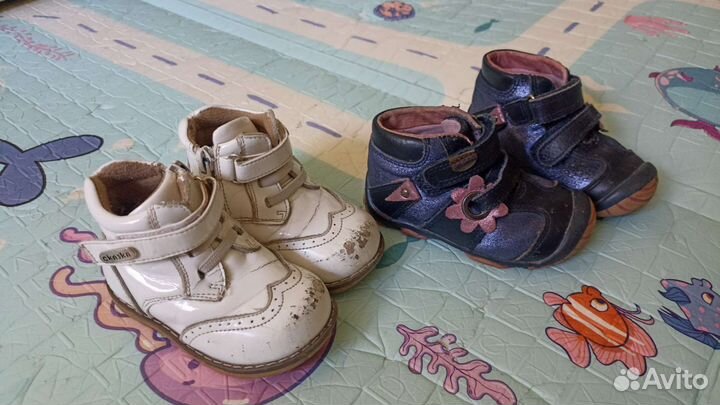Ботинки для девочки 21 размер