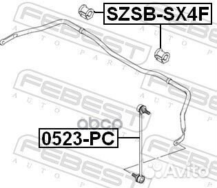 Втулка стабилизатора suzuki SX4 RW416D-2 (magya