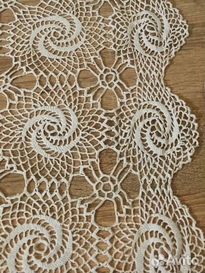 Скатерть, ручная работа, 1960-е годы СССР