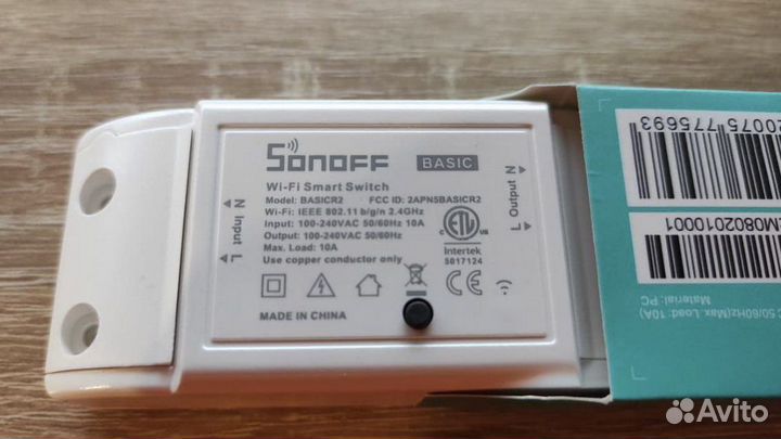 Умное реле Sonoff basic