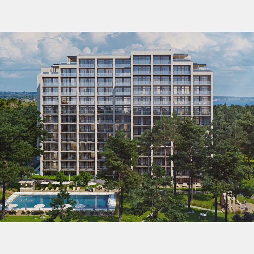 Апартаменты-студия, 107,2 м², 11/12 эт.