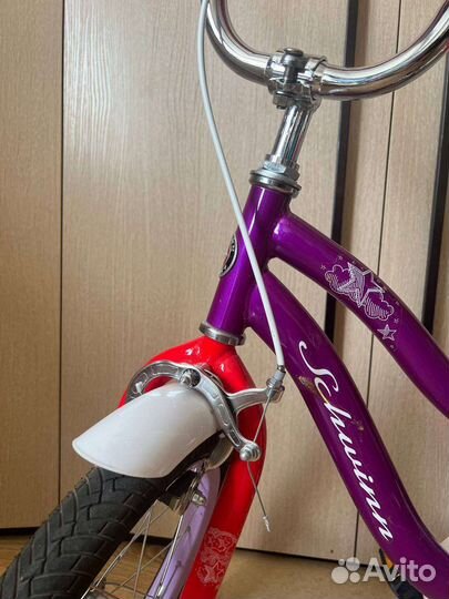 Детский велосипед для девочки. 16 schwinn оригинал