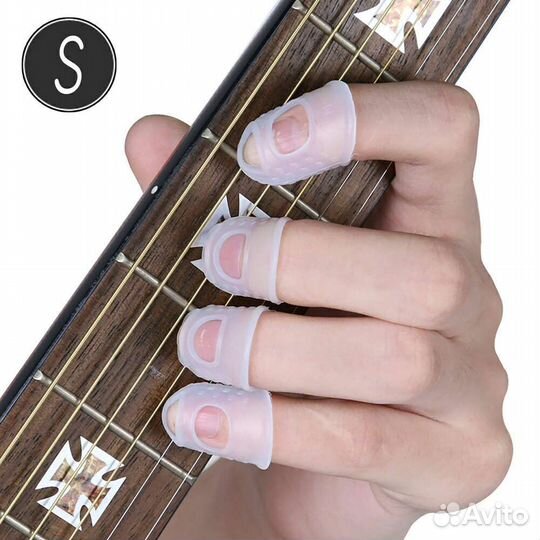 Силиконовые напальчники для игры на гитаре
