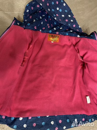 Куртка демисезонная для девочки 110