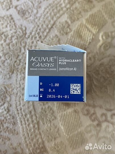 Линзы acuvue oasys двухнедельные