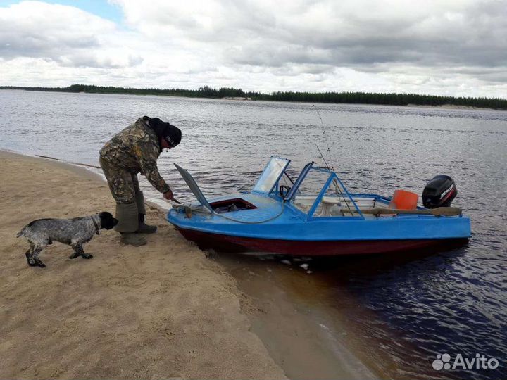 Лодка с мотором