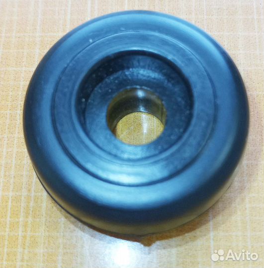 Ролик мебельный обрезиненный колесо 30х8,5 мм, 3шт