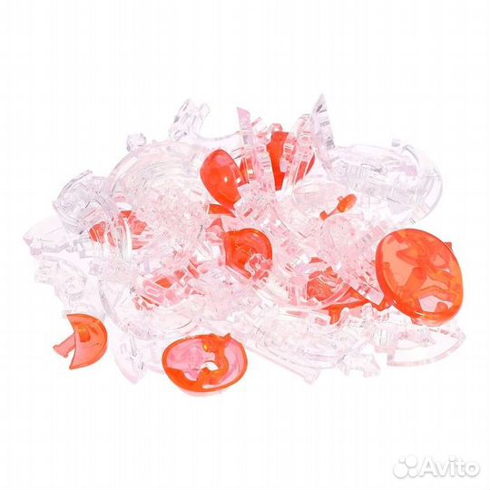 Пазл 3D кристаллический «Панда», 53 детали, цвета