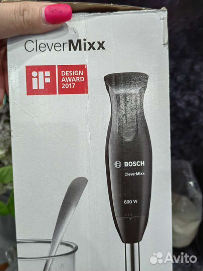 Погружной блендер Bosch CleverMixx бу