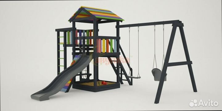 Детская спортивная площадка в рассрочку