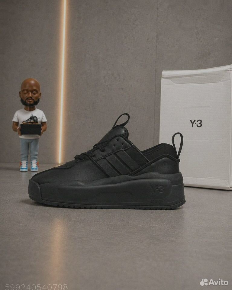 Кроссовки Adidas Y3 кожа, Сибай