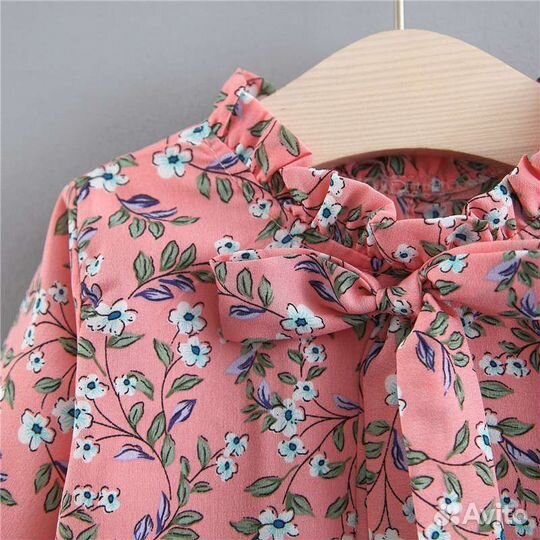 Платье для девочки с кофтой 80-110см