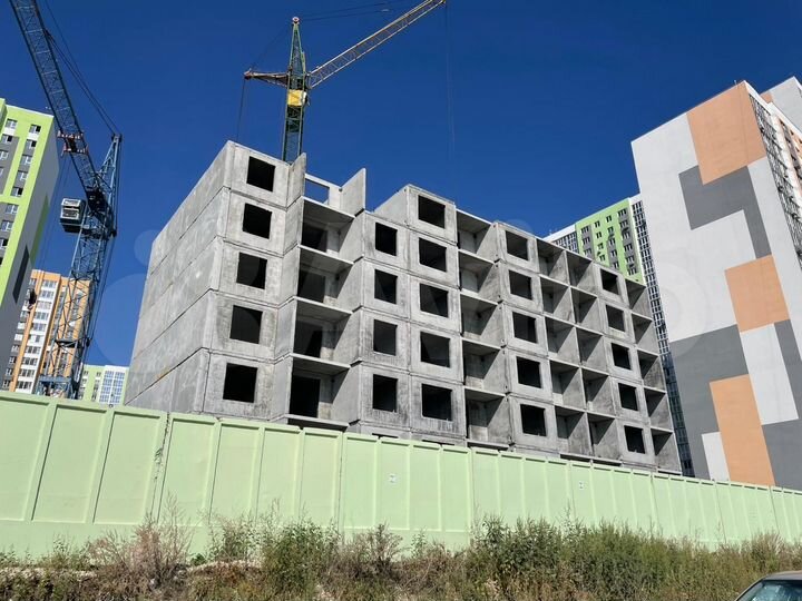 2-к. квартира, 63,7 м², 2/22 эт.