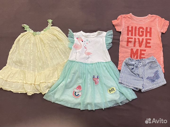 Одежда для девочки пакетом 92 98