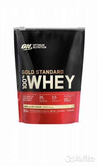 Optimum Nutrition, Gold Whey Standard 454 г