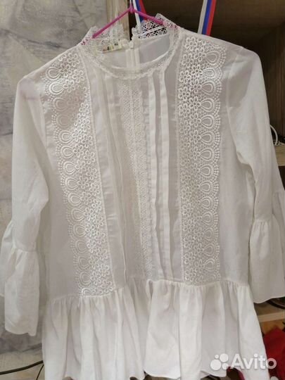 Блузка школьная 152