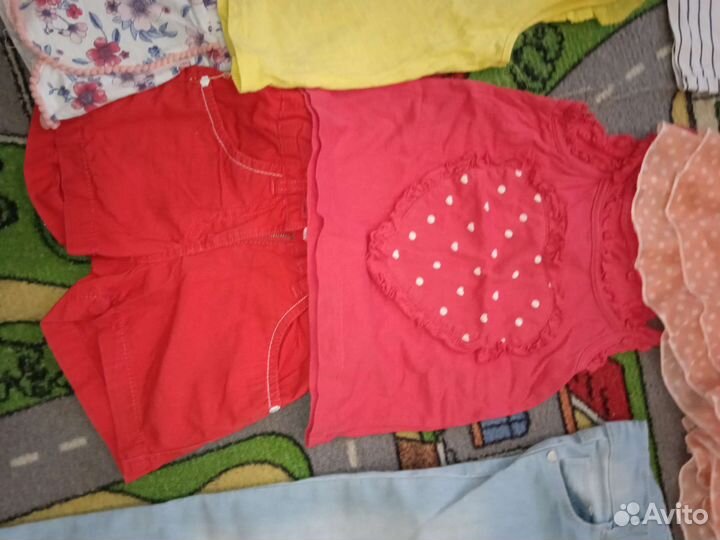 Вещи пакетом на девочку 104-110