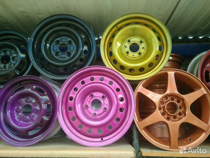 Пескоструй, порошковая покраска дисков