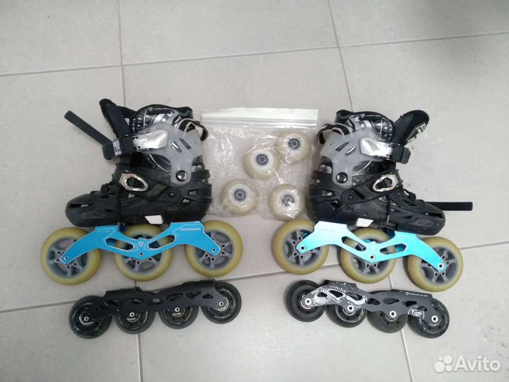 Роликовые коньки детские flying eagle s6s