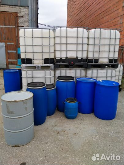 Бочки пластиковые