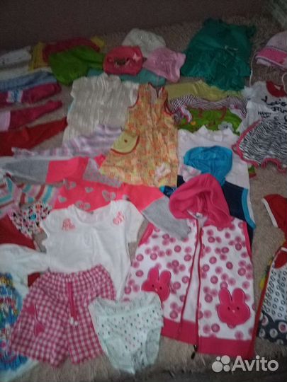 Вещи пакетом на девочку