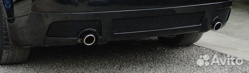 Юбка заднего бампера Audi A4 B6 CSR