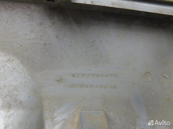 Накл. заднего бампера Renault Sandero (02351)