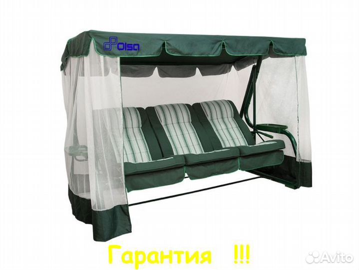 Садовые Качели 3-х местные Палермо