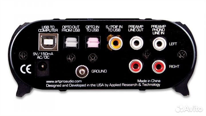 USB аудио интерфейс ART USB PhonoPlus Project Seri