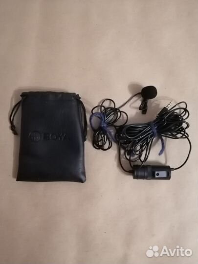 Петличный микрофон boya