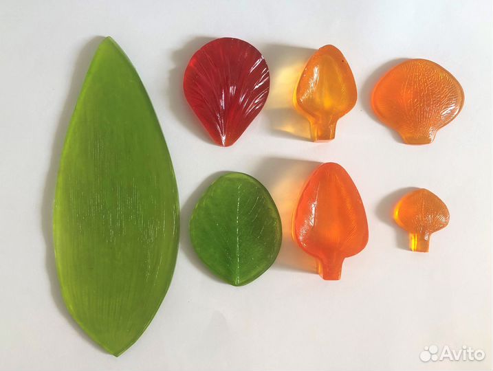 Новые текстурные молды Avella для лепки цветов