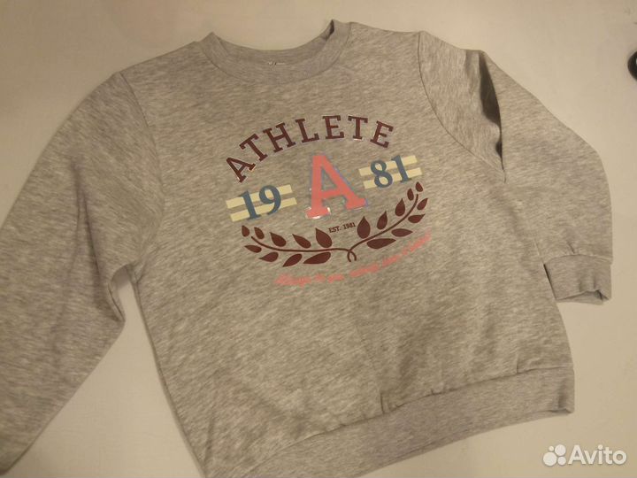 Свитшот hm для девочки 92, 110-116