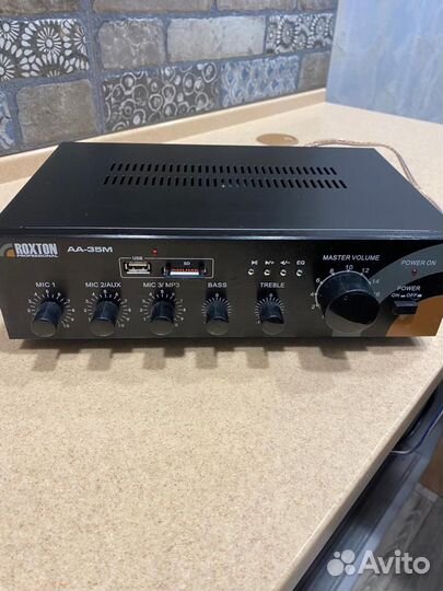 Трансляционный усилитель с USB