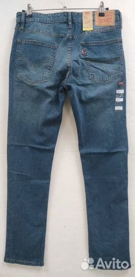 Джинсы мужские levis 511 W36 оригинал светло-синие